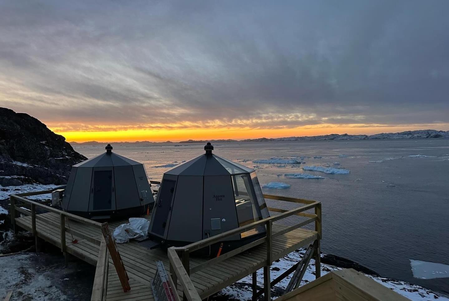 Aurora Hut By Inuktravel Hotel Nuuk Bagian luar foto