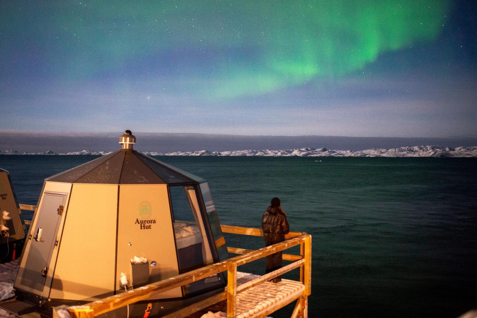 Aurora Hut By Inuktravel Hotel Nuuk Bagian luar foto